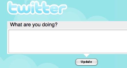 Twitter Update Screenshot